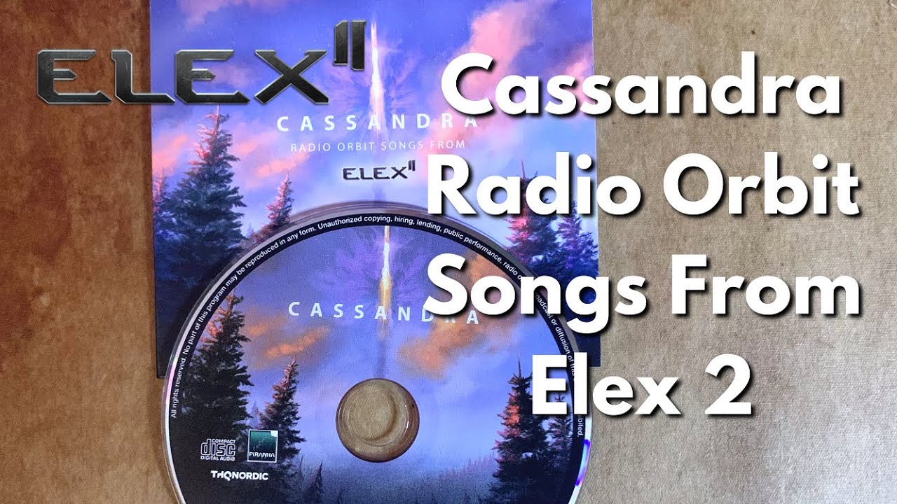 Elex 2 Soundtrack Radio Orbit Songs | Cassandra Concept Album Elex | Björn Pankratz | Piranha Bytes