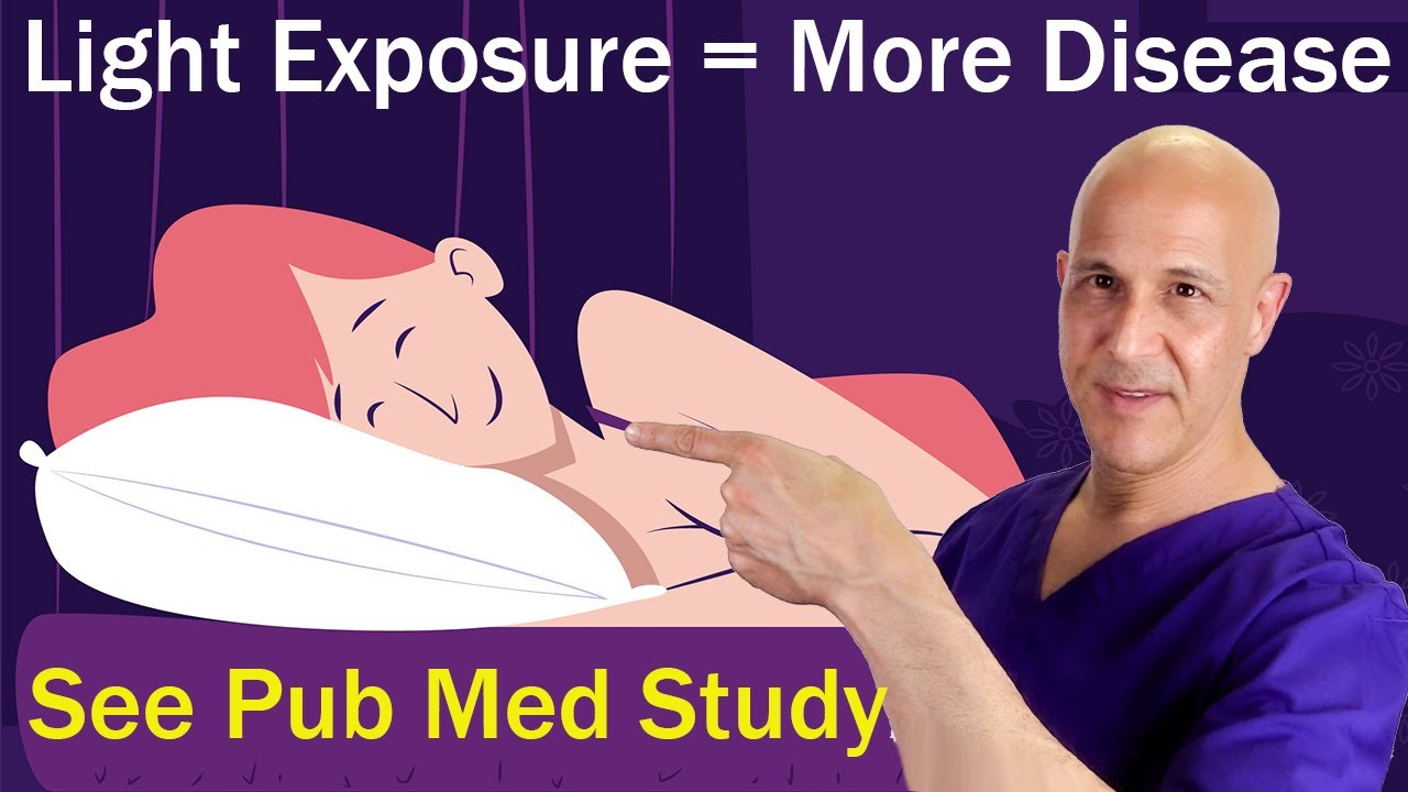 Sleeping With Light Exposure Increases Heart & Metabolic Disease | Dr. Mandell
