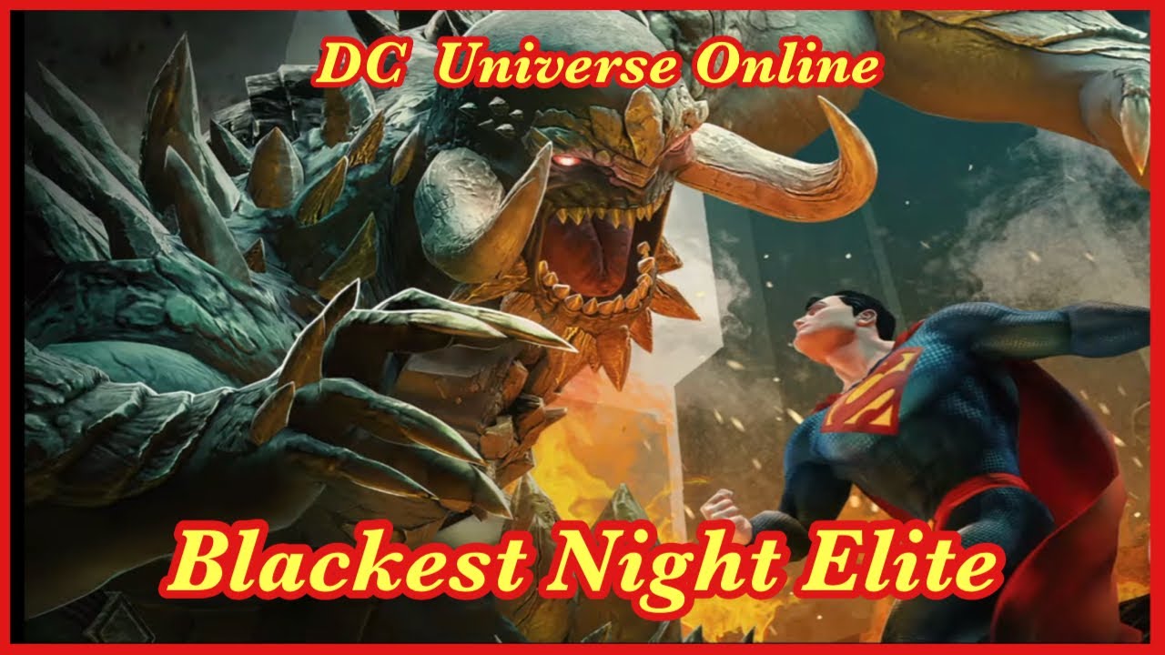 DCUO Nature Dps Blackest Night Elite (New Loadout)