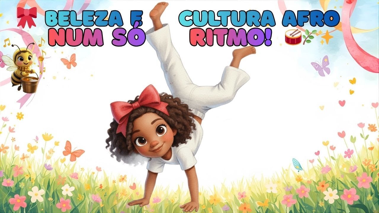 🎀 FITA NO CABELO — Beleza e Cultura Afro-Brasileira em Canção Infantil 🌿🥁✨