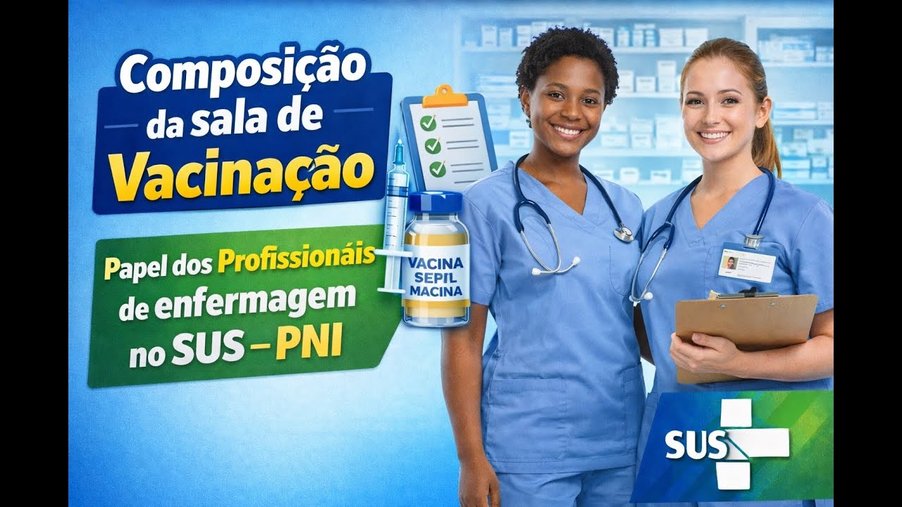Composição da sala de vacinação: Papel dos Profissionais de enfermagem no Sus - PNI