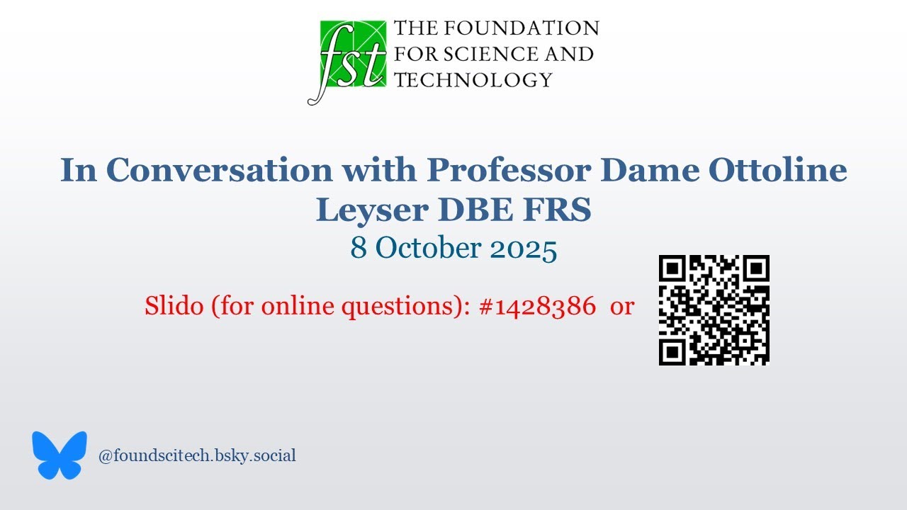 In Conversation with Professor Dame Ottoline Leyser DBE FRS