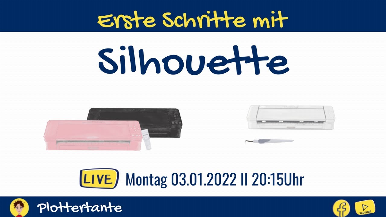 Erste Schritte mit Silhouette Plottern