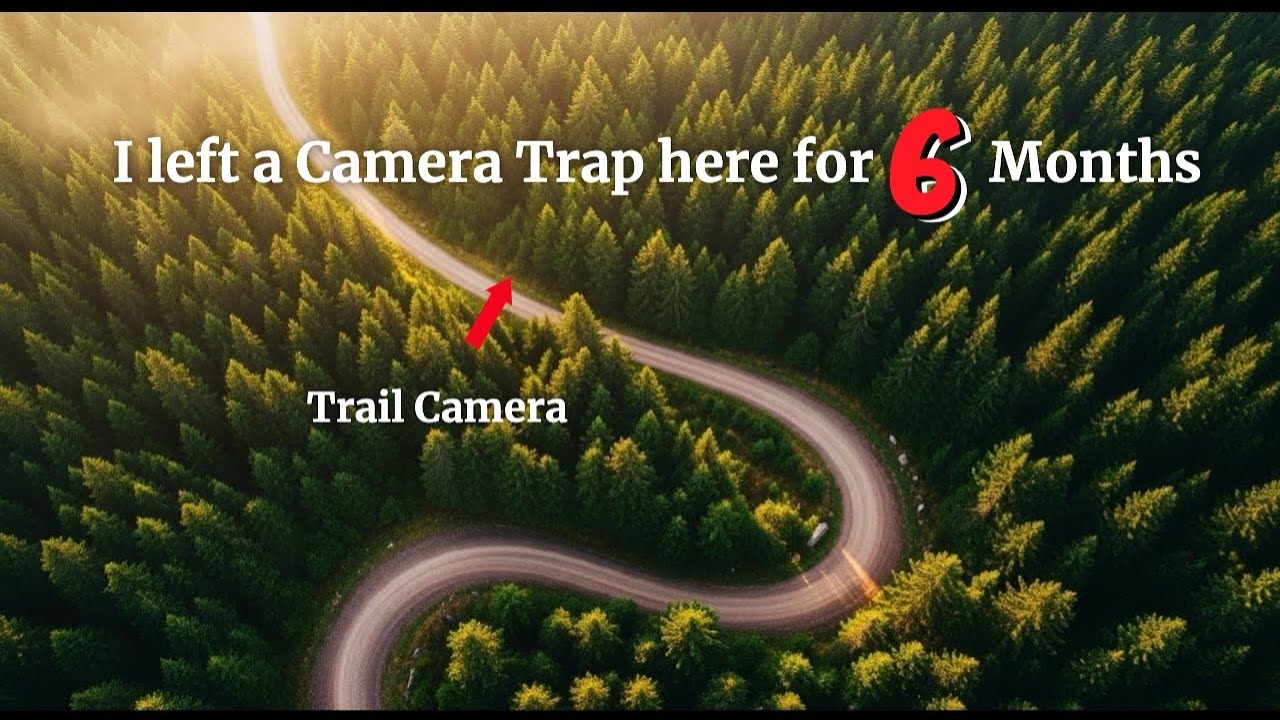 I Left a Trail Camera on an Abandoned Road for 6 Months! Here's What I Found