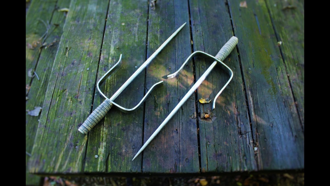 Making a Pair of SAI DAGGERS / NINJA FIGHTING KNIVES