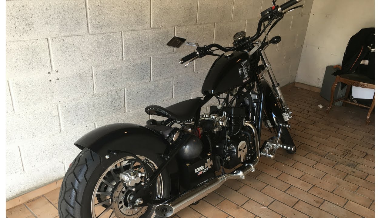 Raptor bobber 125