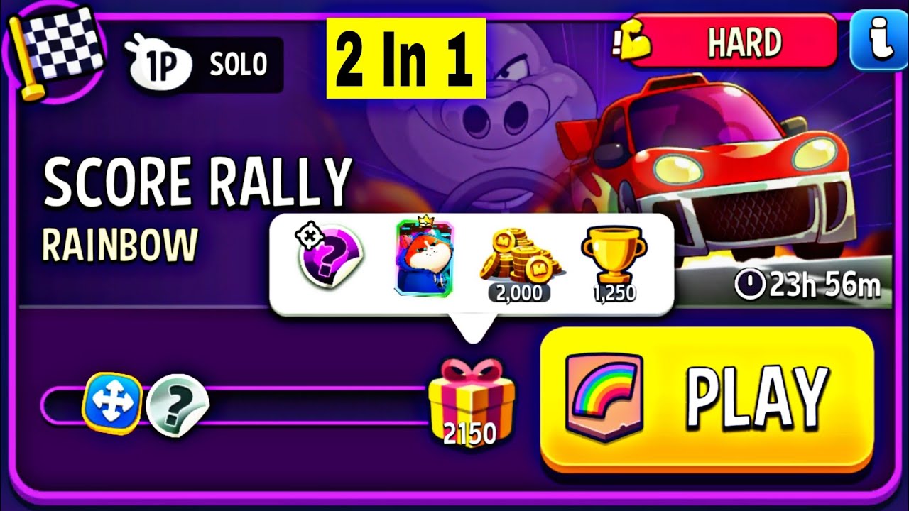 Rainbow score rally solo challenge | 2 In 1 | match masters | solo challenge rainbow