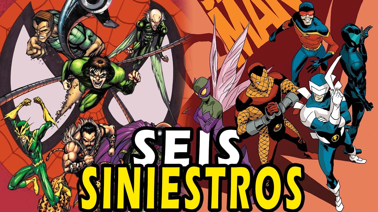 Sinister Six: Todas las alineaciones de este grupo