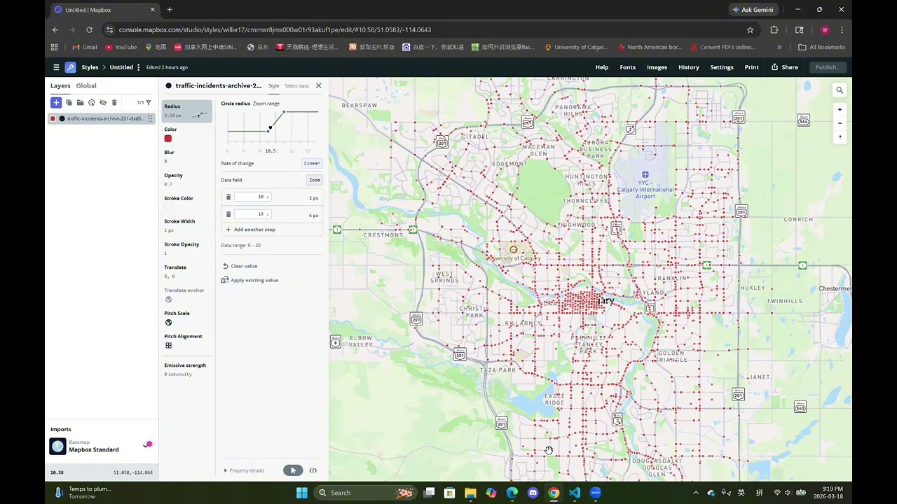 ENGO651Project4 - Traffic Incidents Map Demo