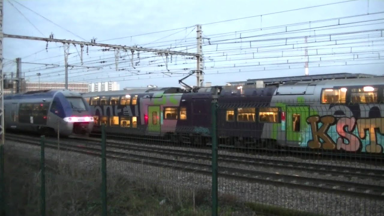 TGV OUIGO Duplex 241+TGV OUIGO Duplex 246, TGV, TER, Fret, à Lyon