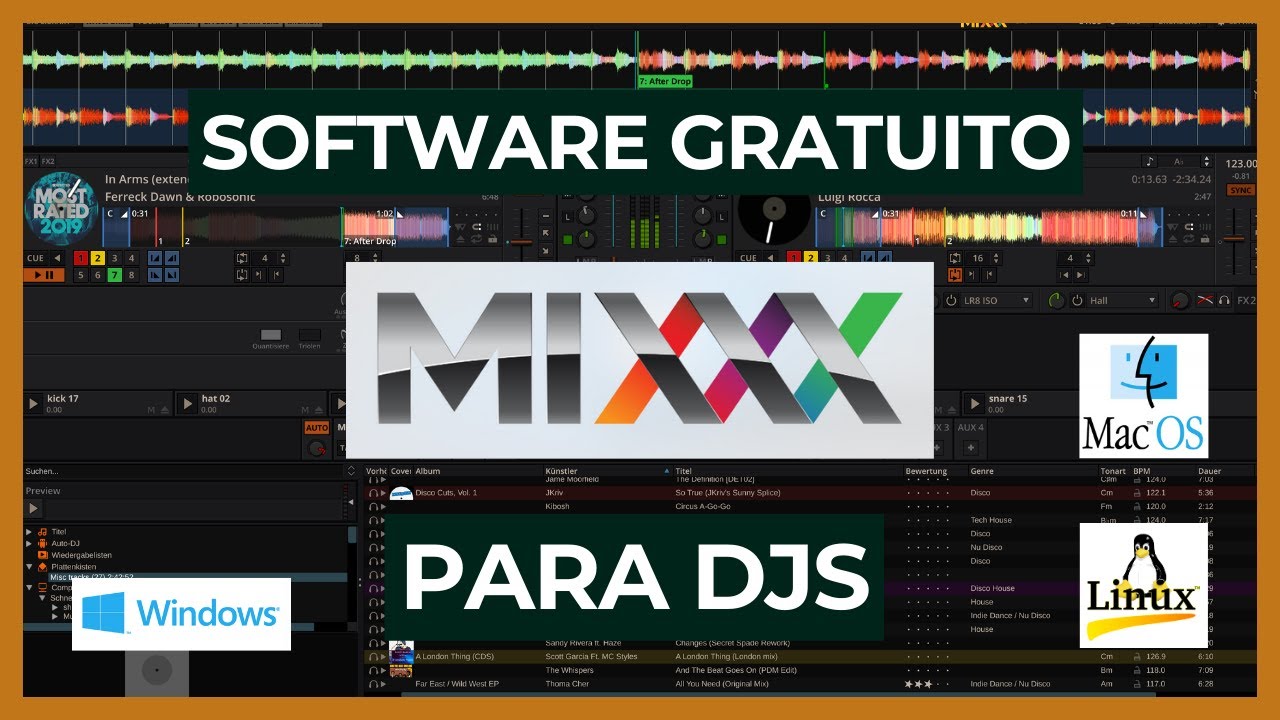 Mixxx - Software Gratuito para DJs