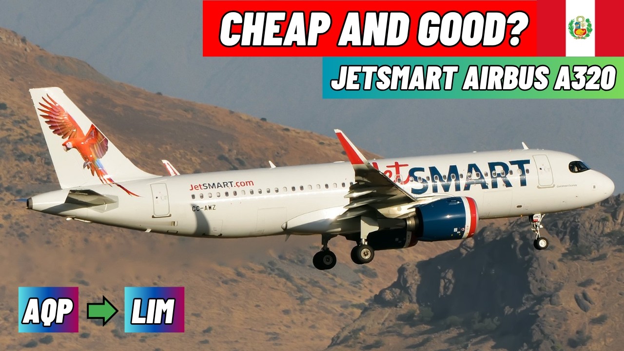 Каково это &mdash; летать рейсами JETSMART? (Обзор бюджетных авиаперевозок) ✈️ AQP - LIM