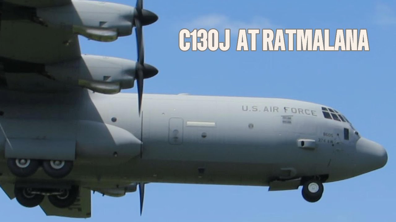 🇱🇰C130J: In Sri Lanka landing and takeoff at Ratmalana After 8 years!