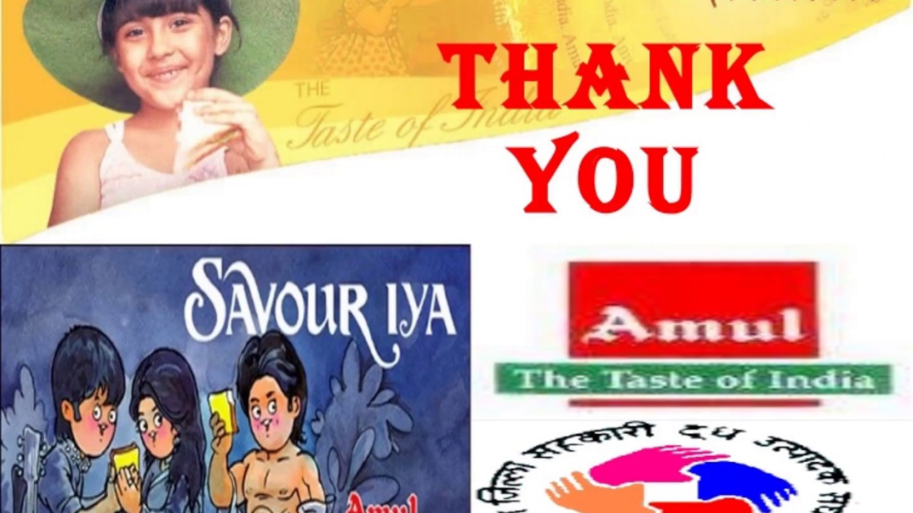 Amul The Taste of India (Humanities Project)