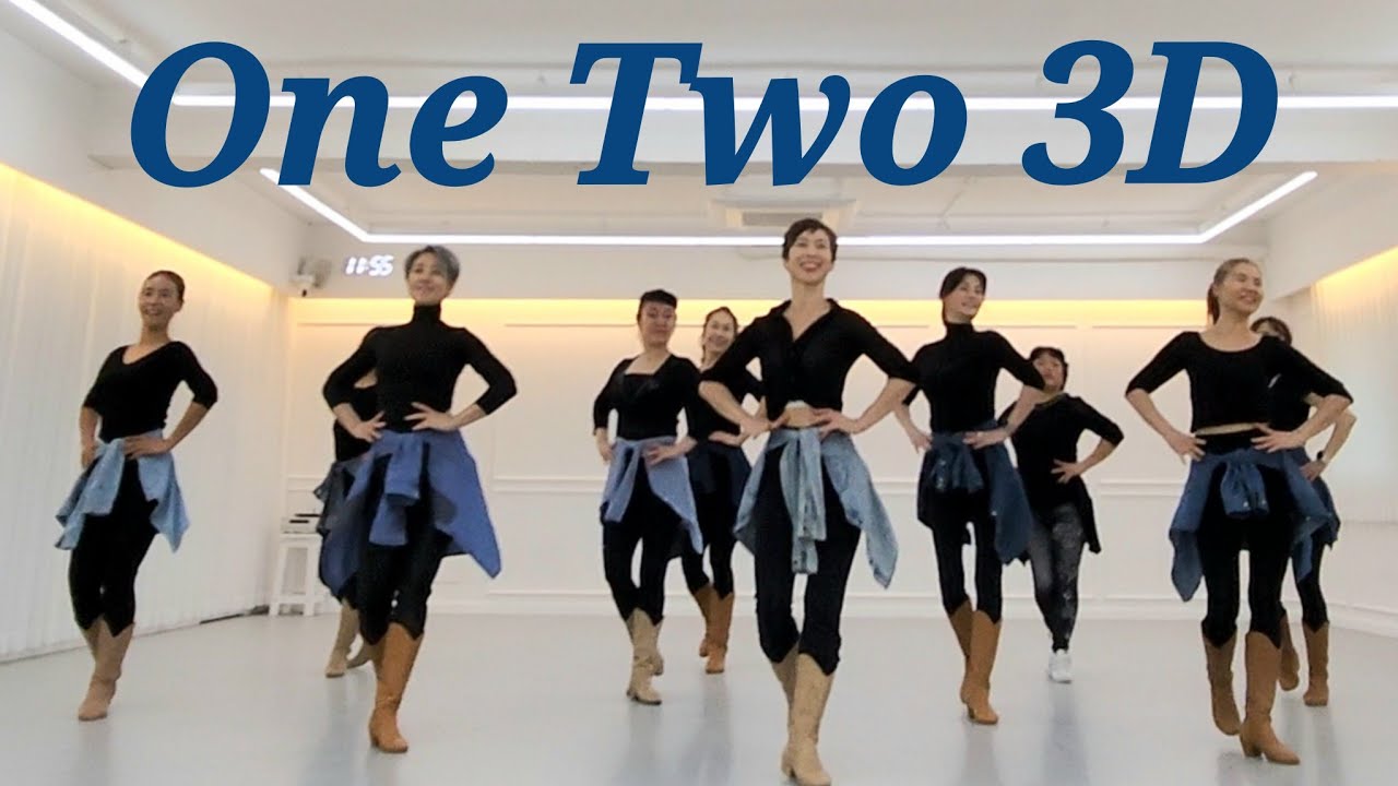 One Two 3D LineDance/월요반 성신여대역 10~12시/Music:3D - Jung Kook (정국) & Jack Harlow/Choreo:Julia Wetzel