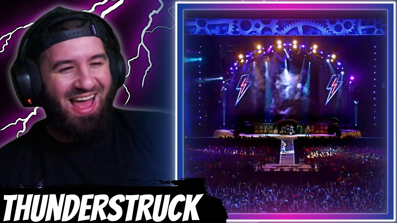First Time Hearing Thunderstruck - AC/DC (Live River Plate 2009) | REACTION