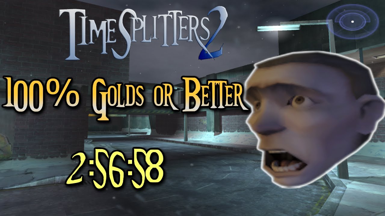 TimeSplitters 2 100% Speedrun in 2:56:58 [World Record]