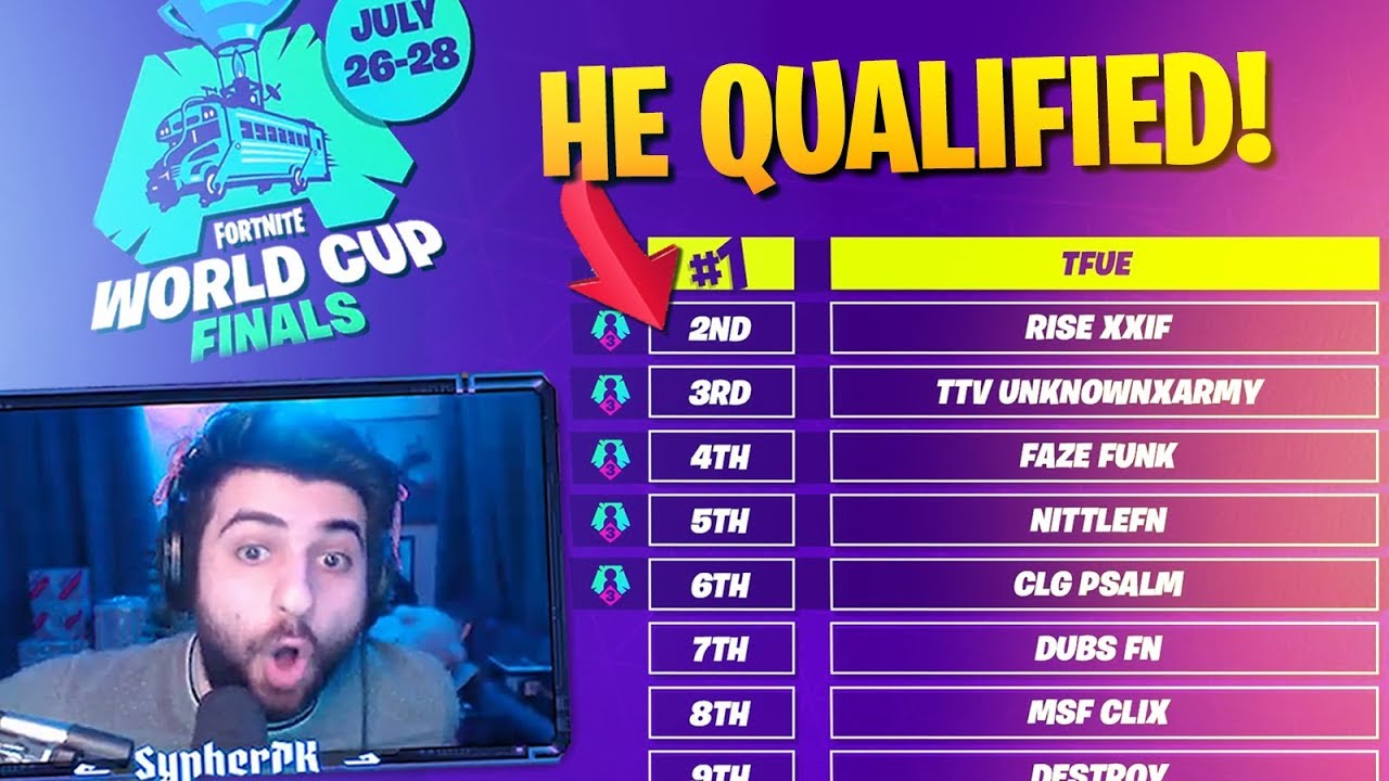 This Pro CHEATED to QUALIFY for the World Cup.. (Fortnite Battle Royale)