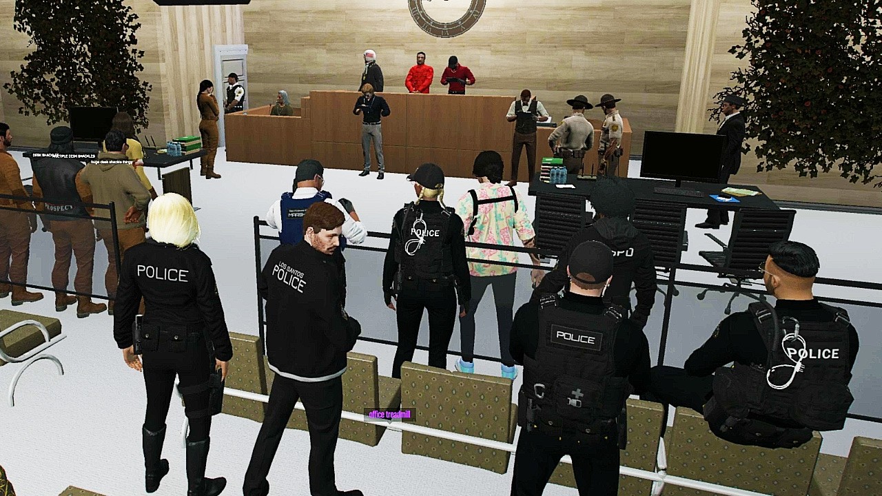 Brian Attends Babylon’s Court Case Against BCSO For Illegally Searching Their Premisis! | NoPixel RP