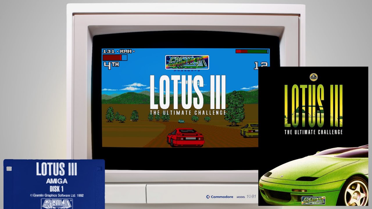 Lotus III: The Ultimate Challenge — Gremlin, 1992 — Commodore Amiga (4K)