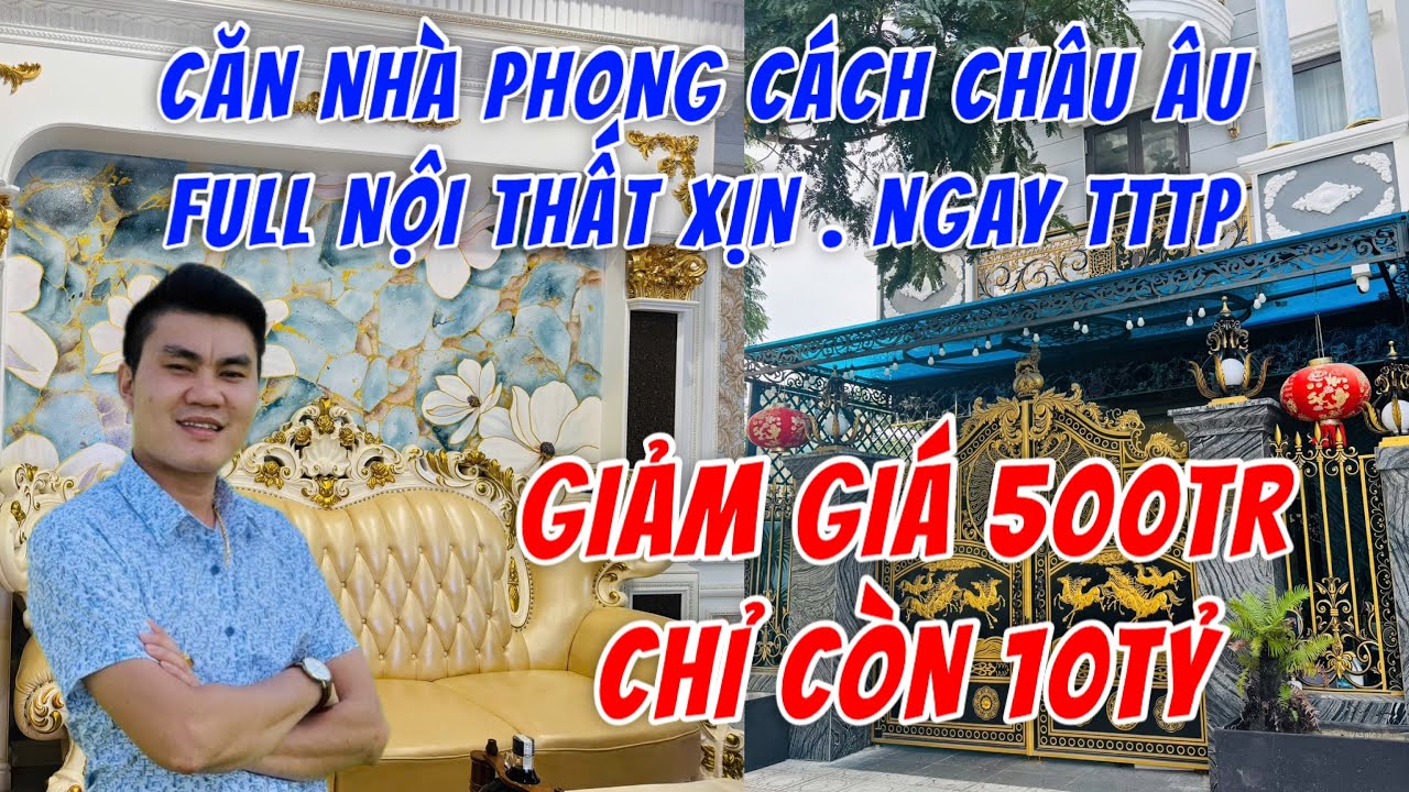 Giảm giá 500Tr chỉ còn 10 Tỷ . Bán căn nhà phong cách Châu Âu giữa lòng TP Nha Trang ( Tập 23)