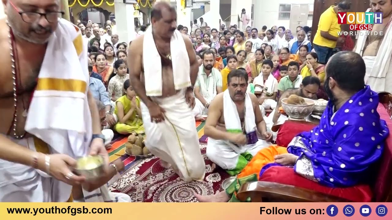 Pura Pravesha of HH Shrimadh Samyamindra Thirtha Swamiji toShri Mahaganapati Mahamaya Temple,Shirali