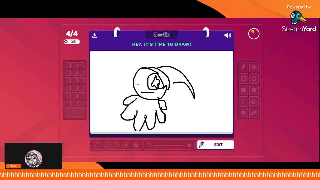 Gartic Phone Stream (Miu Edition)
