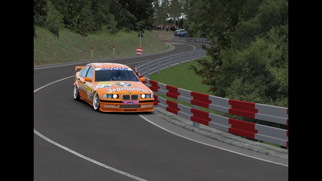BMW 320 E36 STW @ Buzet Hillclimb || Assetto Corsa