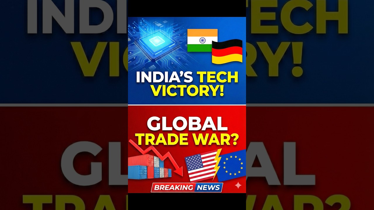 India’s Tech Victory & Global Crisis Alert! 🇮🇳🇩🇪 