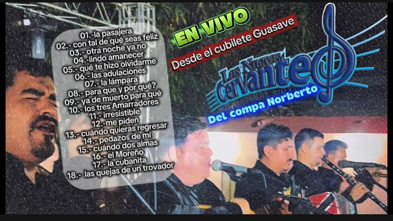 Los Nuevos Cervantes (EN VIVO) fiesta privada en el Cubilete Guasave …