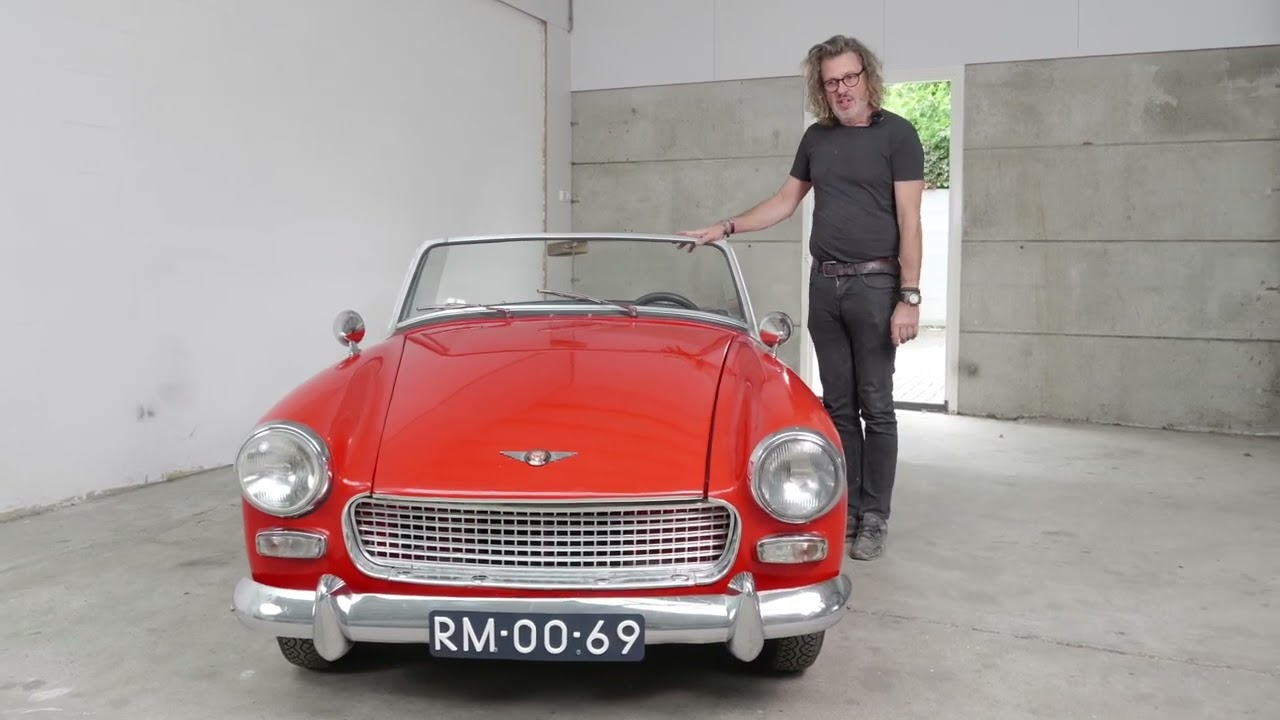 Austin-Healey Sprite; een lief klein schattig autotje