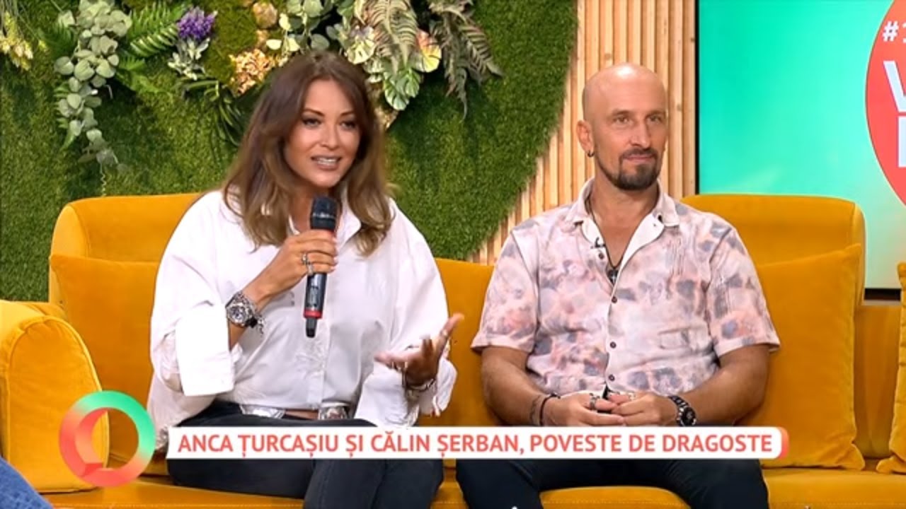 Anca Țurcașiu și Călin Șerban, poveste de dragoste