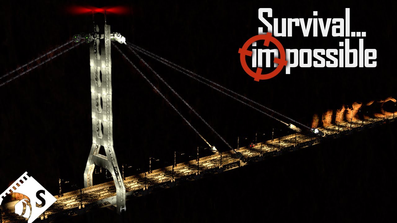 Survival Impossible - Building Bridges #72 - Space Engineers Hardcore Survival