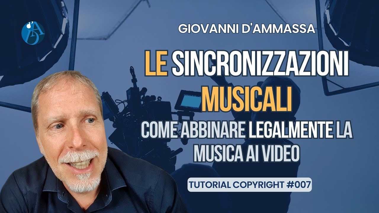 Le SINCRONIZZAZIONI musicali - Come ABBINARE legalmente la MUSICA ai VIDEO - Tutorial Copyright #007