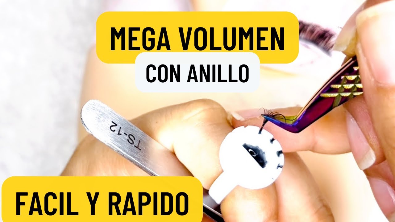 ASI SE HACEN LOS ABANICOS PARA MEGA VOLUMEN | EXTENSIONES DE PESTAÑAS