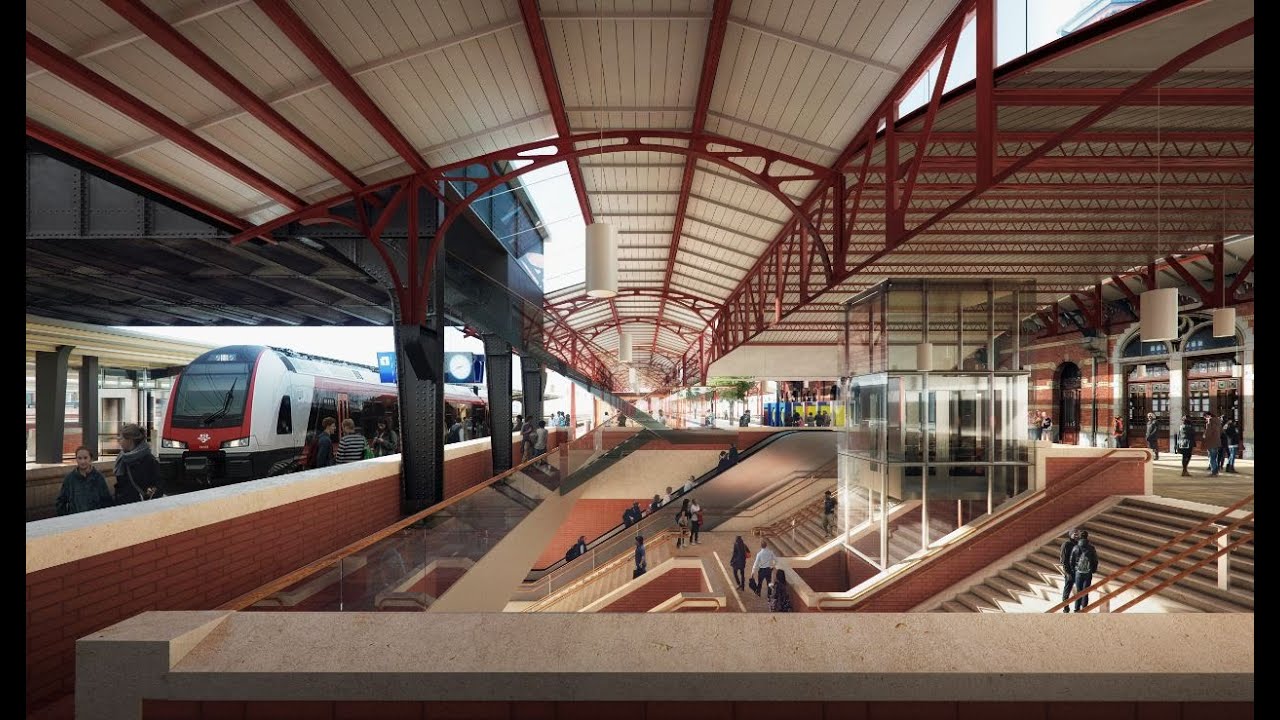 Ontwerp voor verbouw monumentaal station Groningen