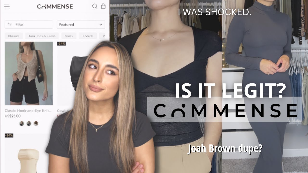 COMMENSE CLOTHING TRY ON HAUL | Is Commense Clothing Website legit or a scam? #commensetryonhaul