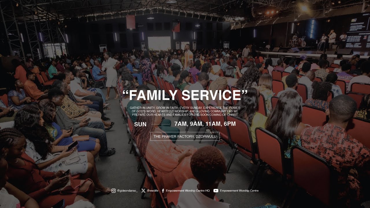 EWC || THIRD FAMILY SERVICE || 11AM || 8TH MARCH, 2026