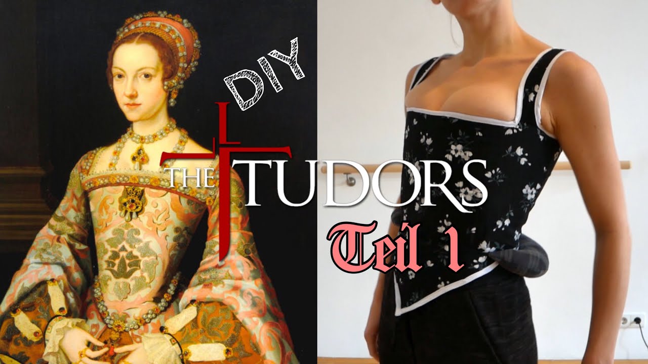 Lockdown-UPCYCLING-Challenge: DIY Tudor-Kleid (16.Jh.) aus Second-Hand-Stuff + Stoffresten TEIL 1/3