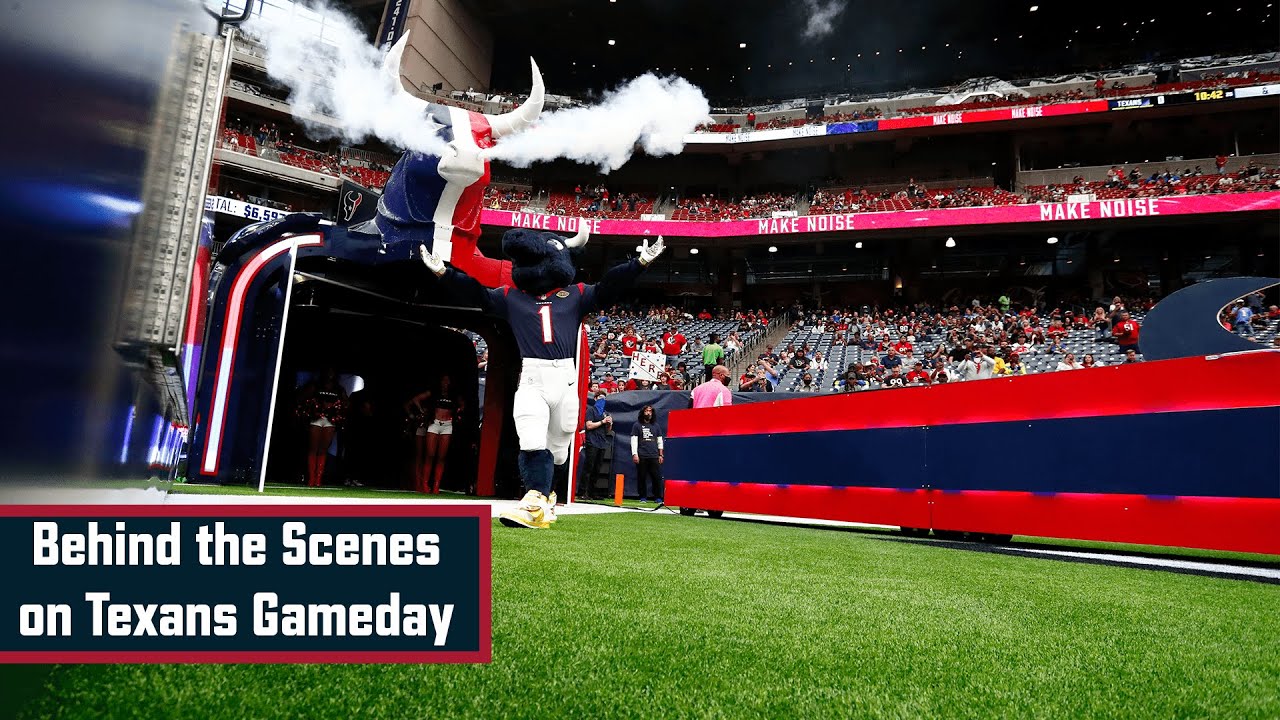 ДЕНЬ ИЗ ЖИЗНИ TORO | Загляните за кулисы вместе с талисманом Houston Texans TORO на Gameday!
