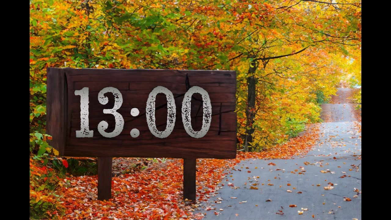 Autumn Tranquility: 13-Minute Silent Countdown Timer 🍂🕒 | Miss Ashley's Timers