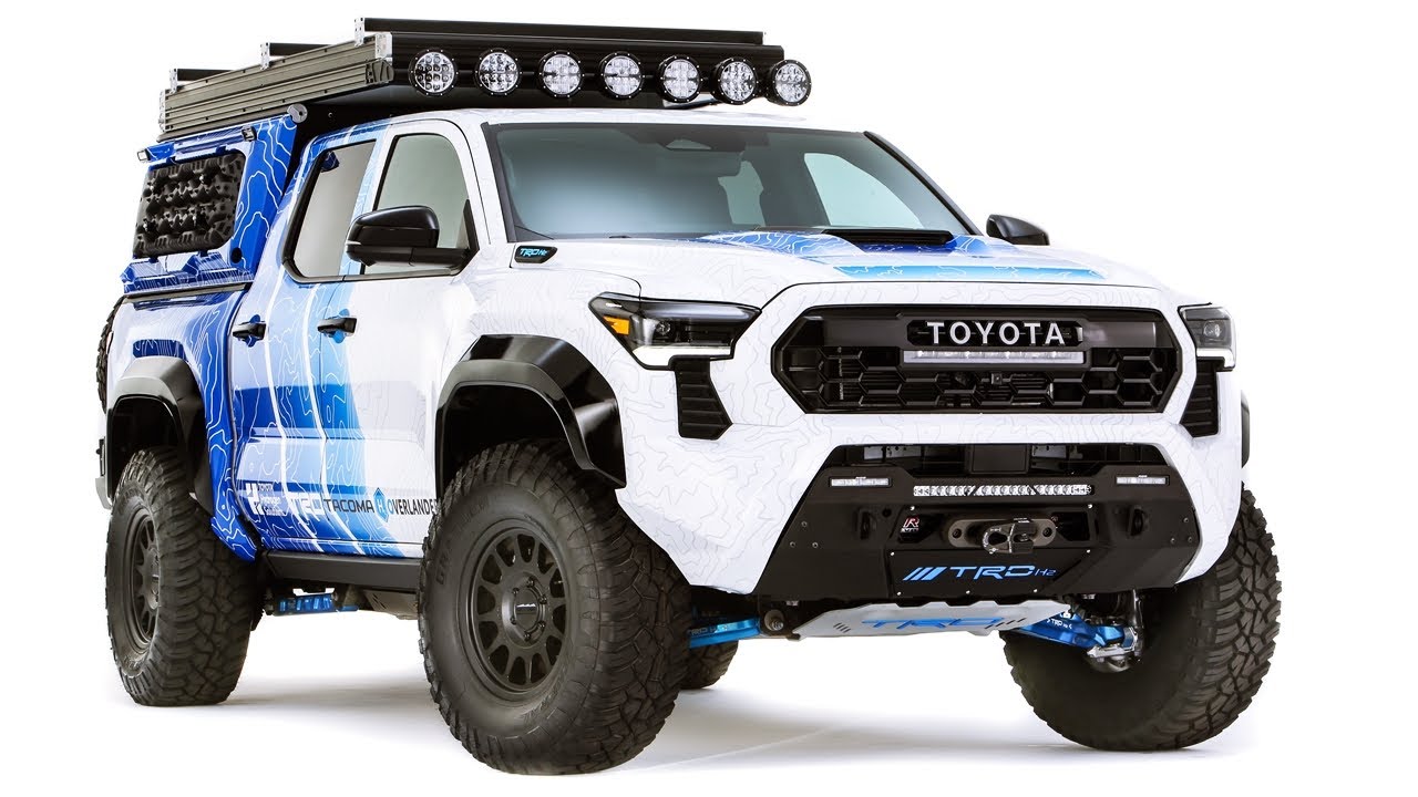 NEW Toyota Tacoma H2 Overlander Concept - Official Reveal at 2025 SEMA Show
