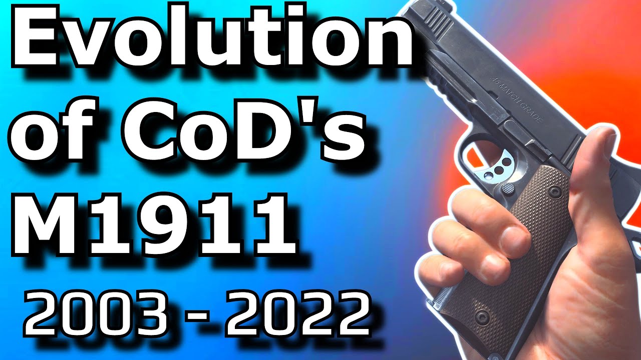 The Evolution of Call of Duty's 1911 | Every incarnation of the COD 1911
