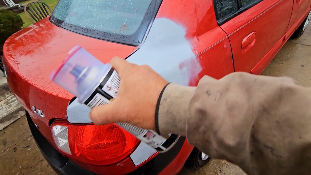 أشتريت صبغ للسيارة كيا Kia Rio 2010