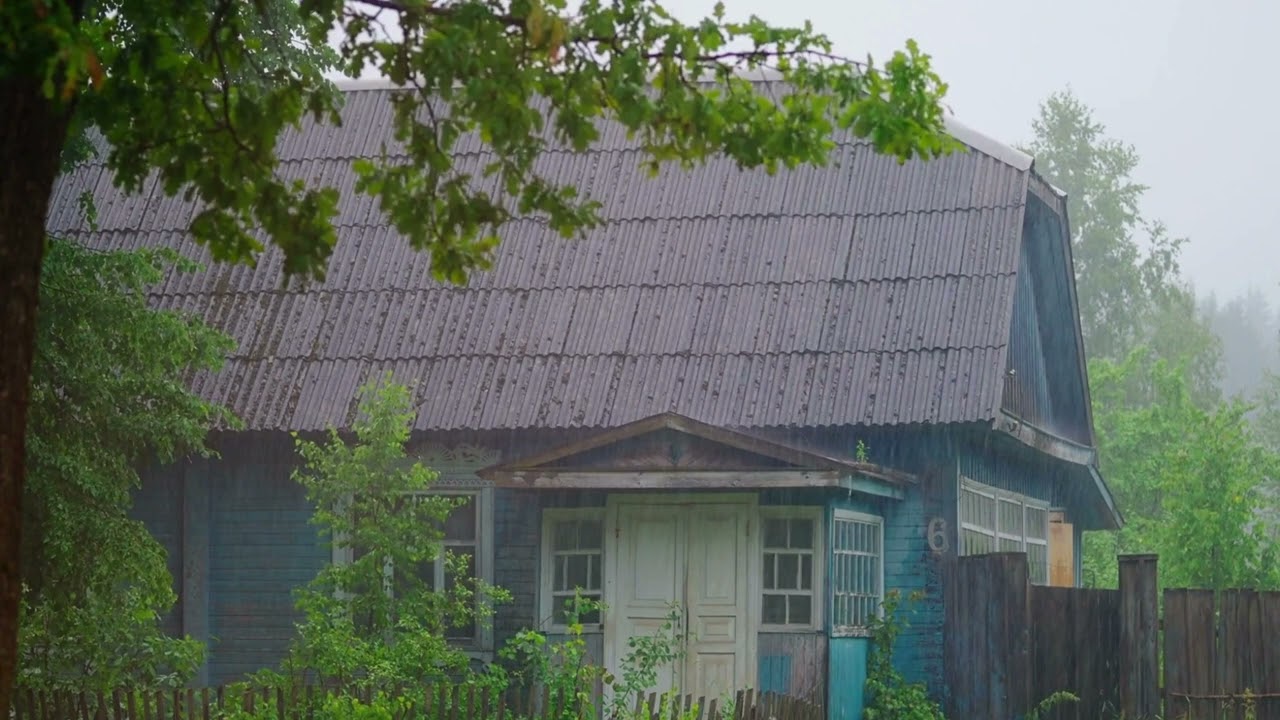 🌧️ Refugio Acogedor: Sonidos de Lluvia en Casa para Relajarte 🏡✨