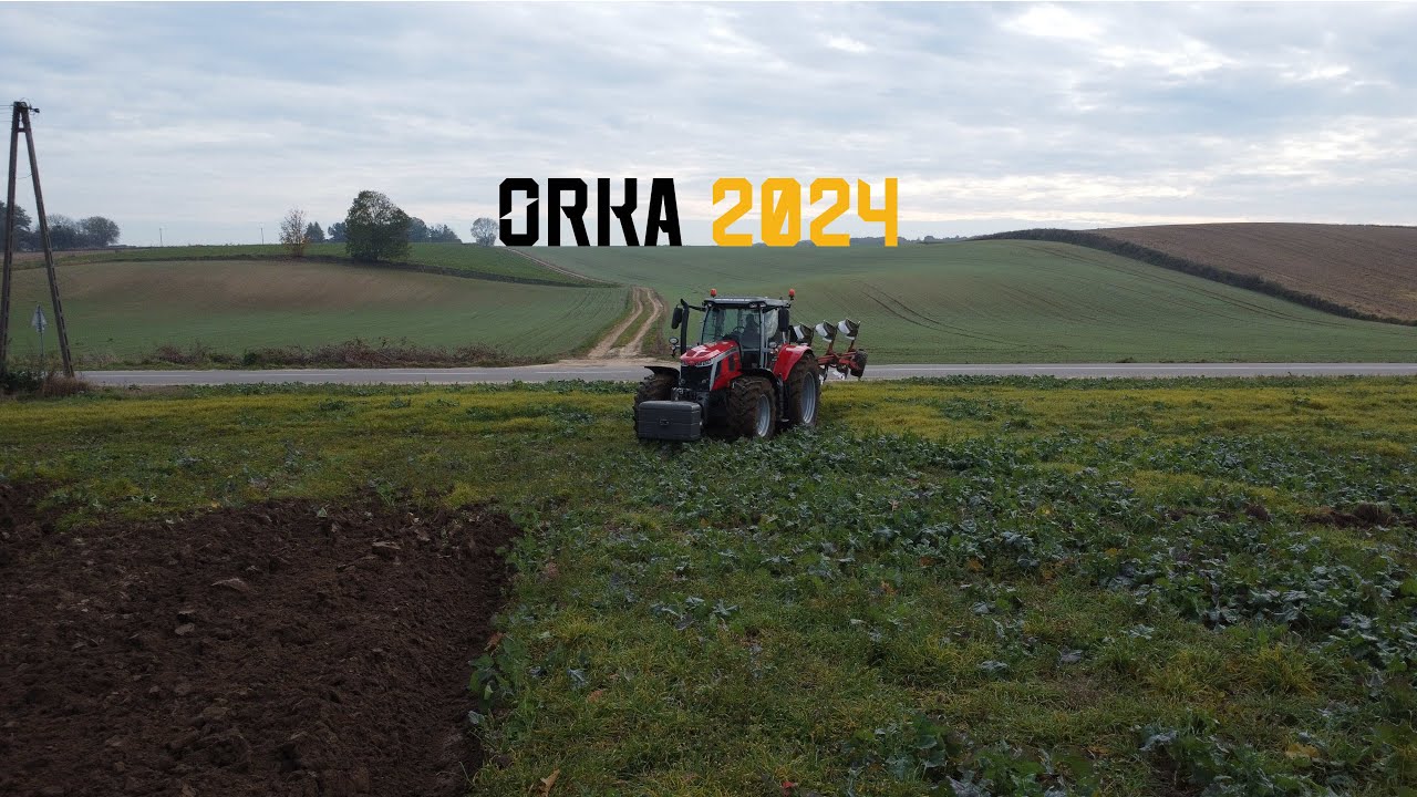 ✔ORKA NA ZIME 2024✔ Massey Ferguson 7S190 & GREGOIRE BESSON | GR Kucharski