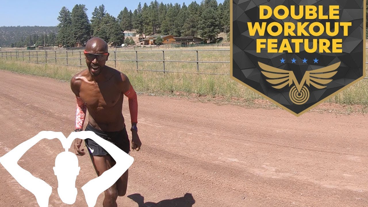 HOW I TRAIN | MO FARAH DOUBLE WORKOUT FEATURE | TRAINING IN FLAGSTAFF