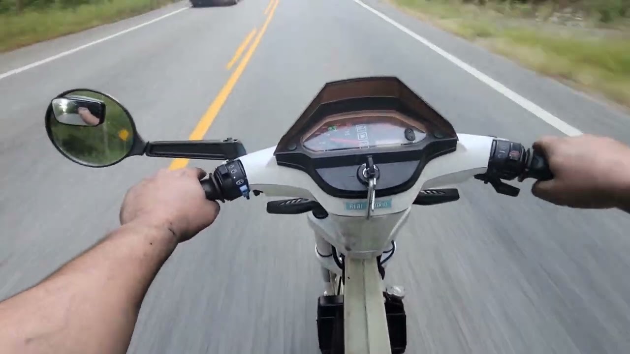 derbi variant start flat reed moped top speed 67mph! compilation test run