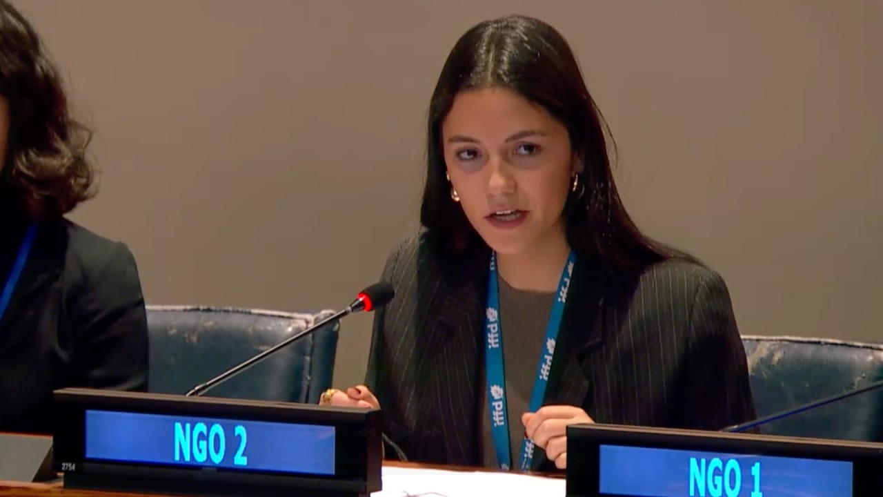 IFFD's Oral Statement during the 64th Session of the United Nations' Commission for Social.