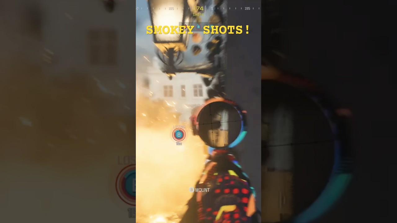 Smokey SHOTS! Call of Duty: MW3 #cod #mw3 #xbox #ps5 #callofduty #quickscope #snipe #fps #gamer #PS4